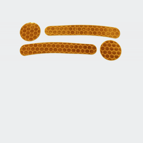 Image produit Sticker reflechissant (avant) x8 RIDE62S